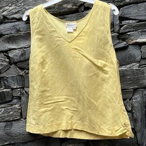 Coldwater Creek Linen Blend Tank 🌈